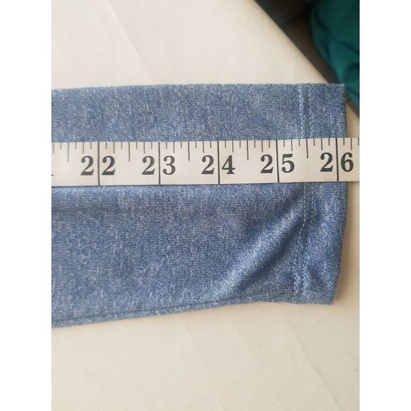 Soft Surroundings Blouse Size XS 2-4 Blue Tie The Knot Tunic Long Sleeve Yoga - Picture 12 of 12